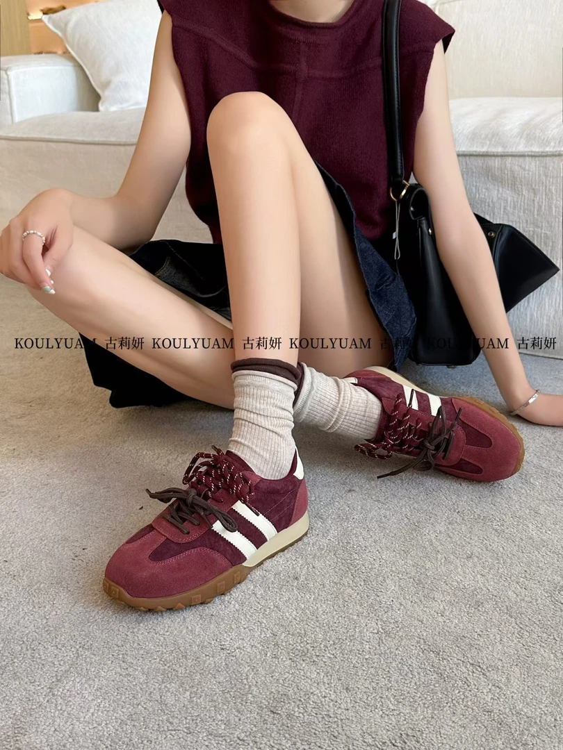 2024年潮流时尚百搭运动系带休闲阿甘鞋9916