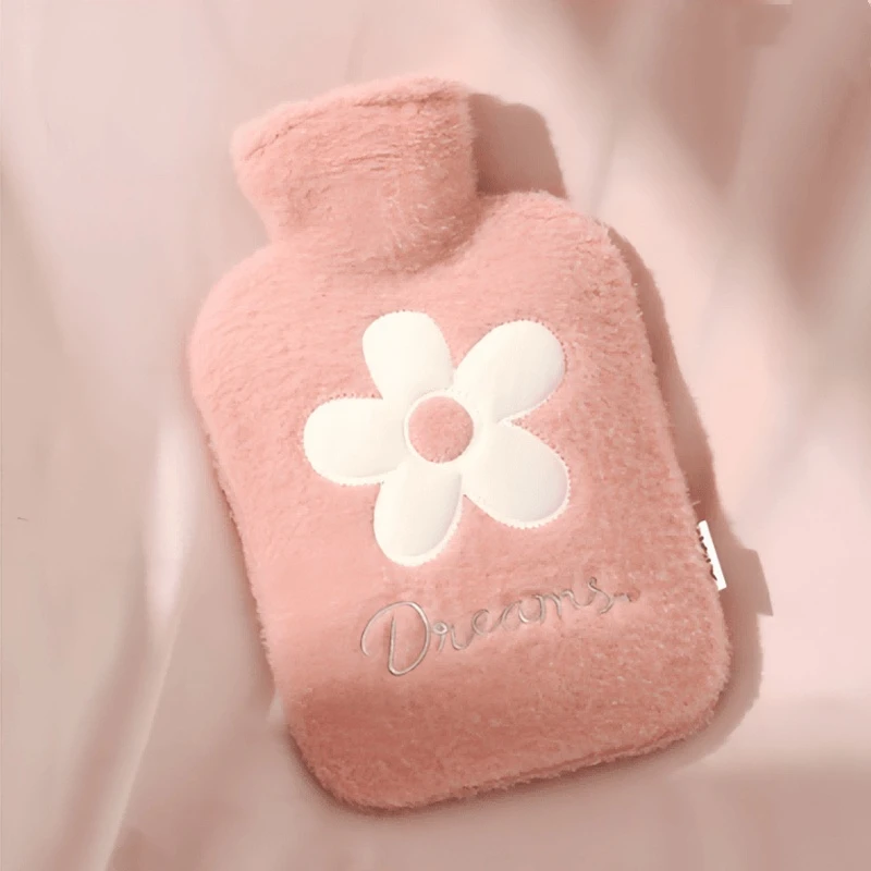 2025款注水热水袋防爆冲水暖水袋女热敷毛绒宫寒暖水袋可爱暖水袋