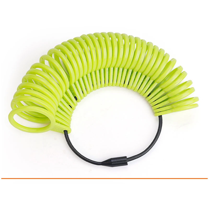 DIY手链戒指尺码测量环指圈量号器戒指圈手指大小尺寸塑料圈测量