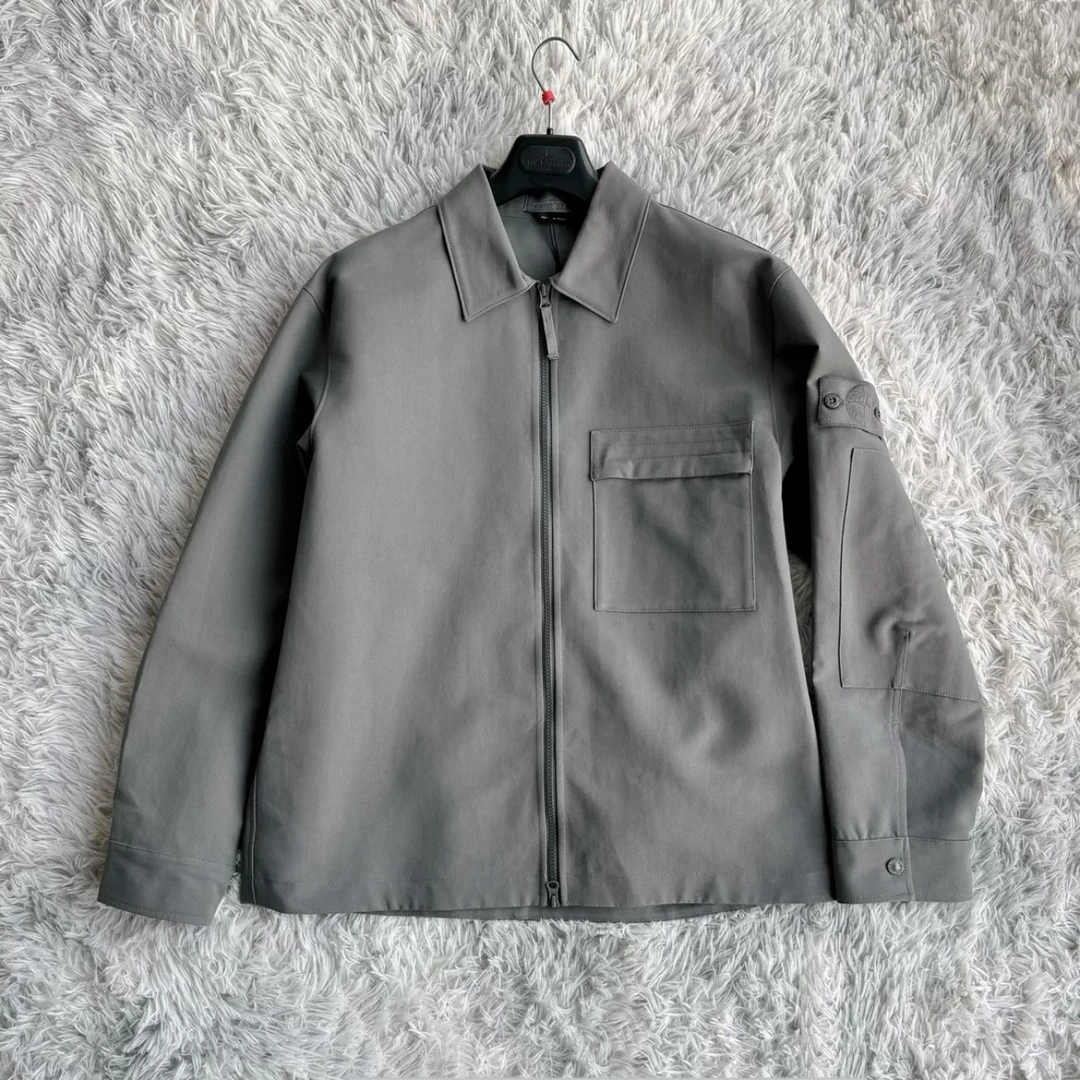 现货 Stone Island Ghost幽灵系列工装行政夹克 23秋冬款 专柜6k+