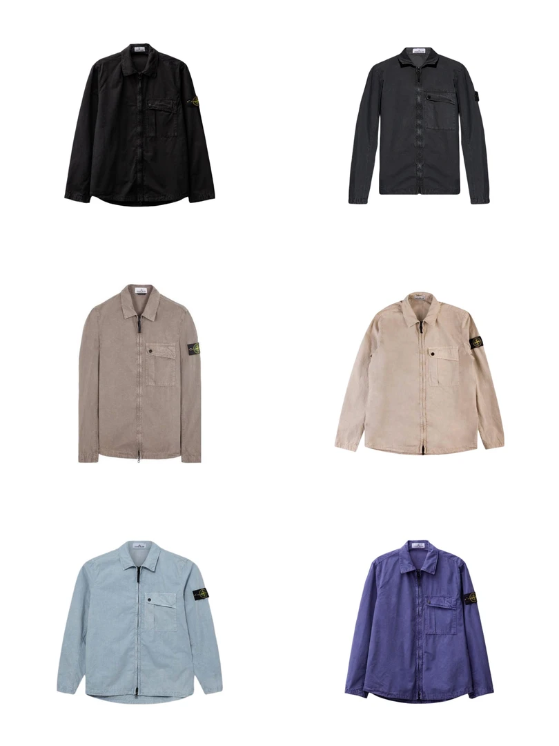 【季末特价】Stone Island 石头岛 单口袋水洗夹克 24款 多色