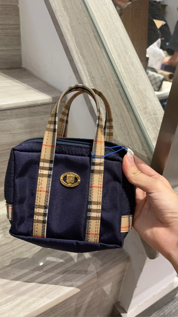 95新 BURBERRY/博柏利 巴宝莉迷你手提包/4798628