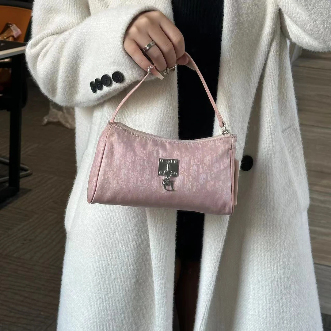 95新 DIOR/迪奥 dior粉色手提包/3646696/1826479