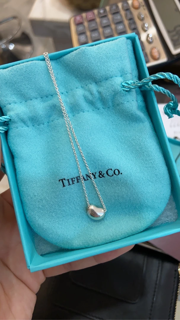 95新 Tiffany & Co./蒂芙尼 QC tiffany 银豆/2001912