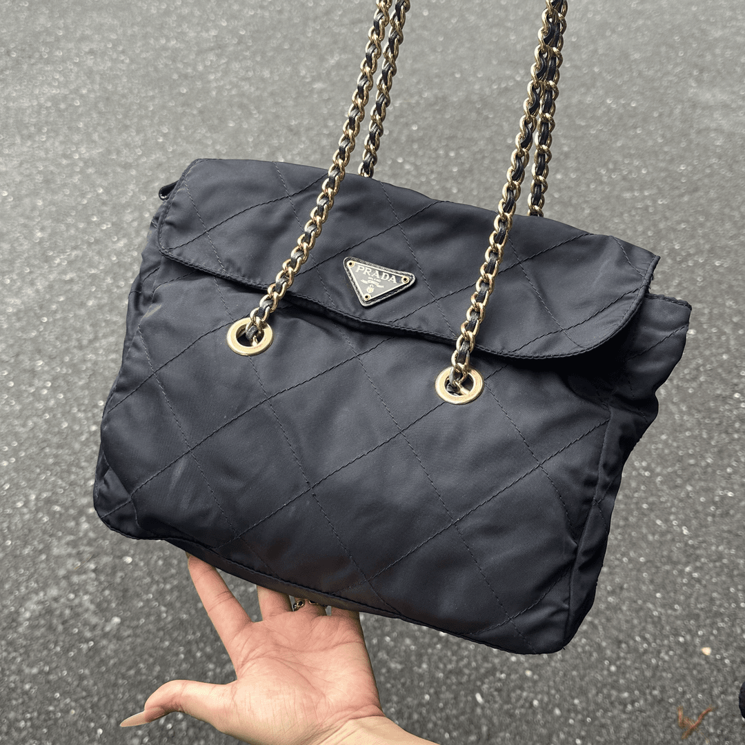 95新 Prada/普拉达 prada降落伞斜挎包/4794567