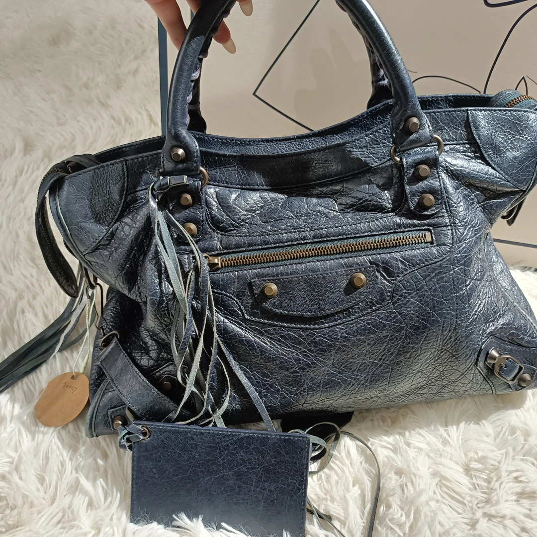 95新 Balenciaga/巴黎世家 中号机车包/lqw/9011117