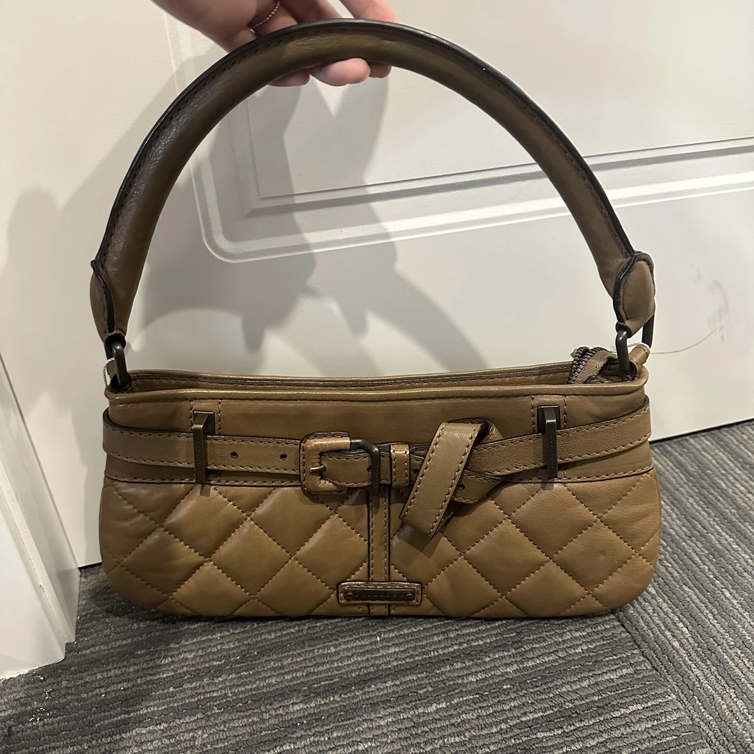 95新 BURBERRY/博柏利 巴宝莉手提腋下包/lqw