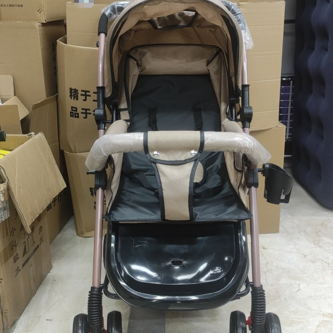 双向婴儿推车可坐可躺折叠儿童手推车高景观婴儿车