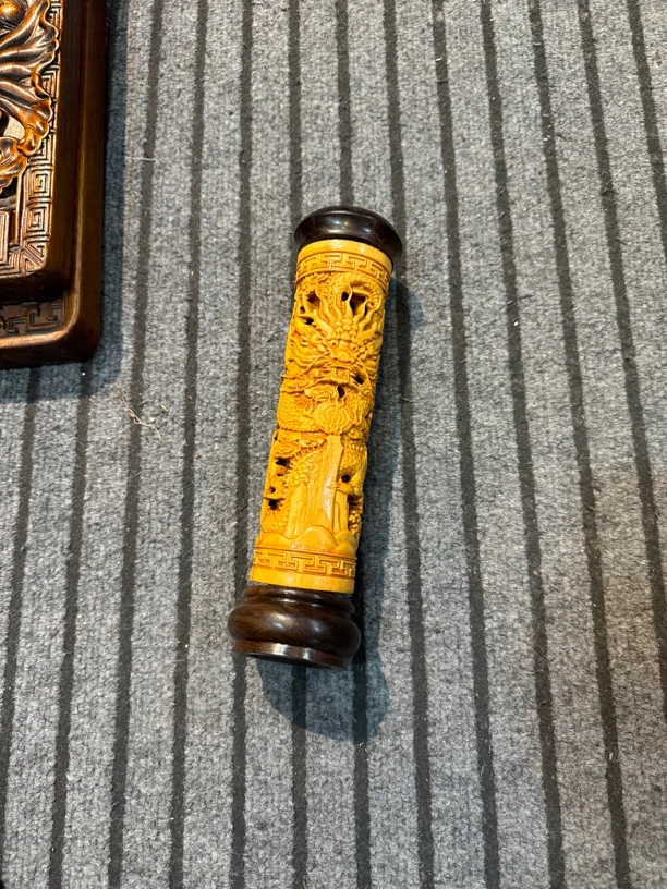 黄杨  香桶满雕木艺