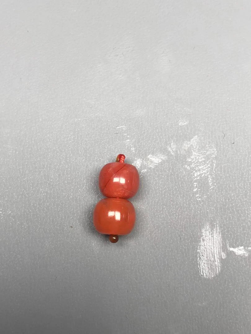 南红老型对珠尺寸8