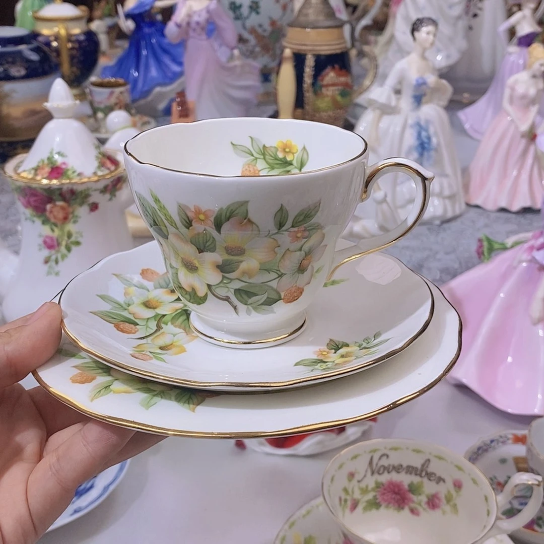 西洋骨瓷咖啡杯套装