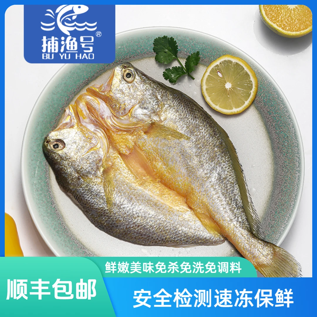 宁德深海大黄鱼醇香黄鱼鲞6条每条200克海黄鱼黄花鱼全国多仓发