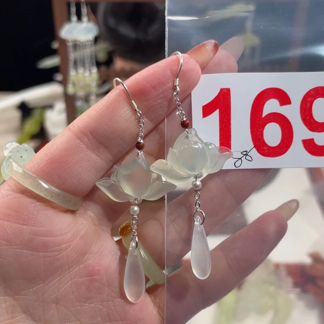 蛇纹石玉发饰未镶嵌漠**寒