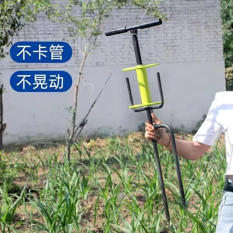 果园菜园打药拉管转弯器园林水泵浇水管子喷水大片种植固定绕管器