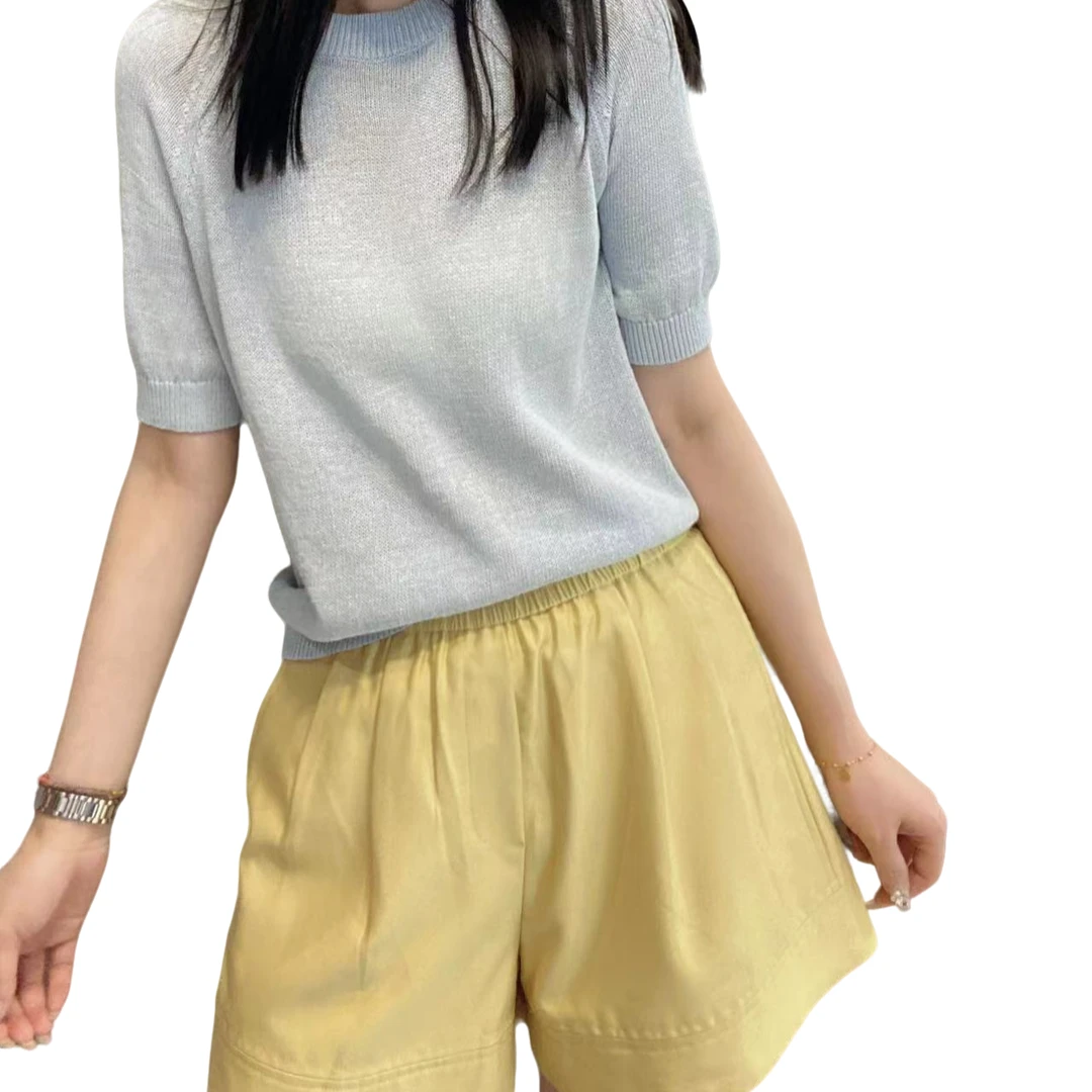 Danjun2024松紧腰短裤