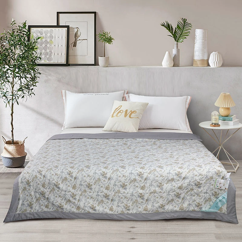 夏季新疆棉花夏凉被水洗棉夏被单双人空调被抗菌薄被子200*230