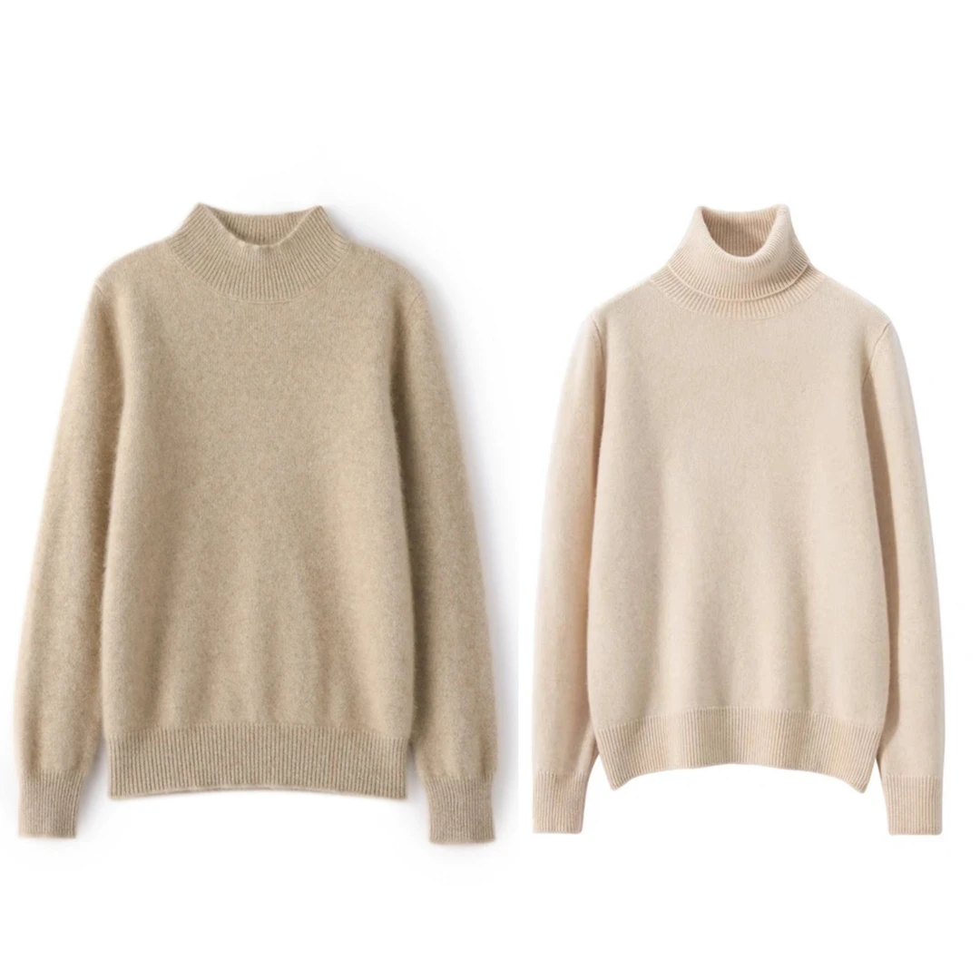 【美一优品】251-300女装服饰宽松休闲减龄秋冬毛衣