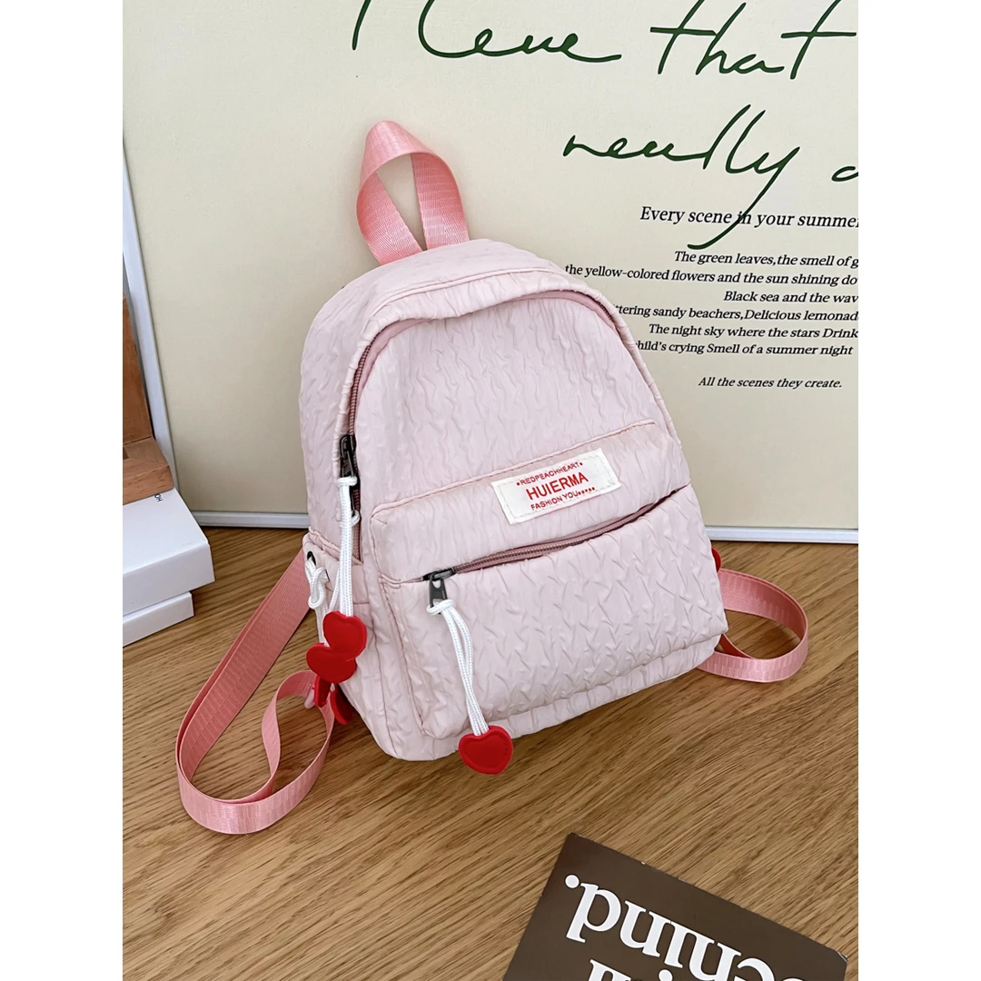 儿童旅行小背包旅游户外女童洋气时尚双肩包出游幼儿园轻便春游包