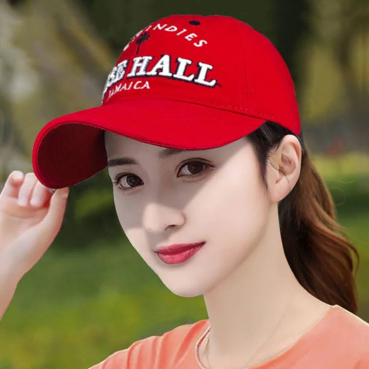 棒球帽女韩版时尚百搭遮阳帽户外骑车防晒大脸显瘦鸭舌帽2024新款