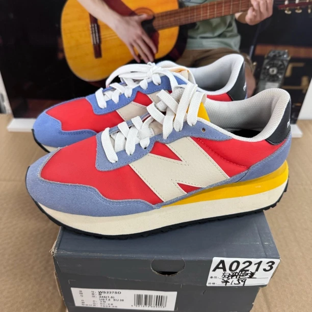 A0213 NEW BALANCE WS237SD 38码数运动鞋 直播微瑕疵 无售后