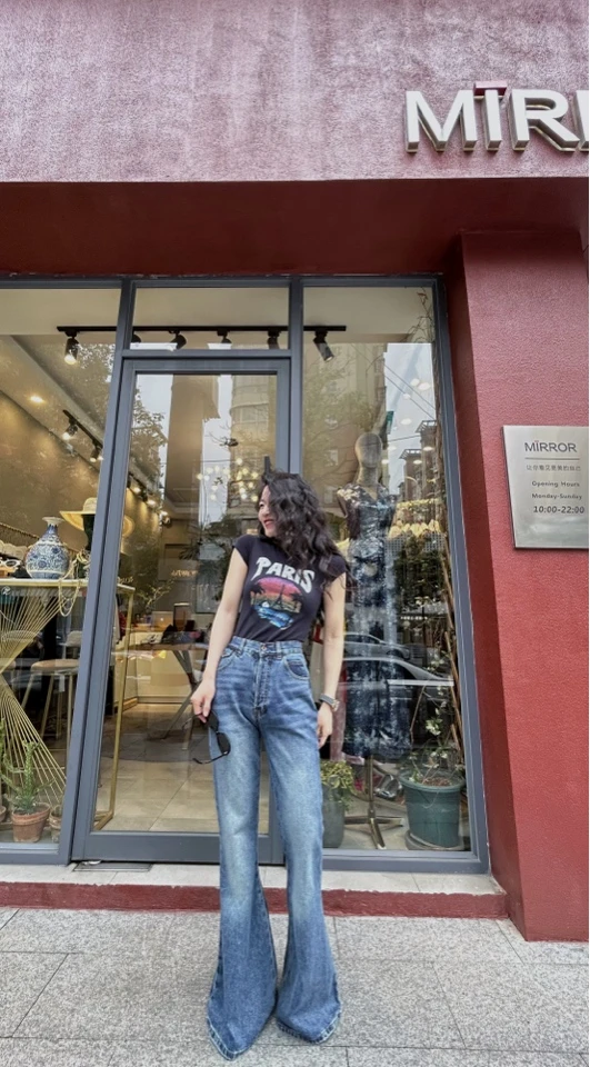 MIRROR （涛姐精选）时尚摩登大甩裤