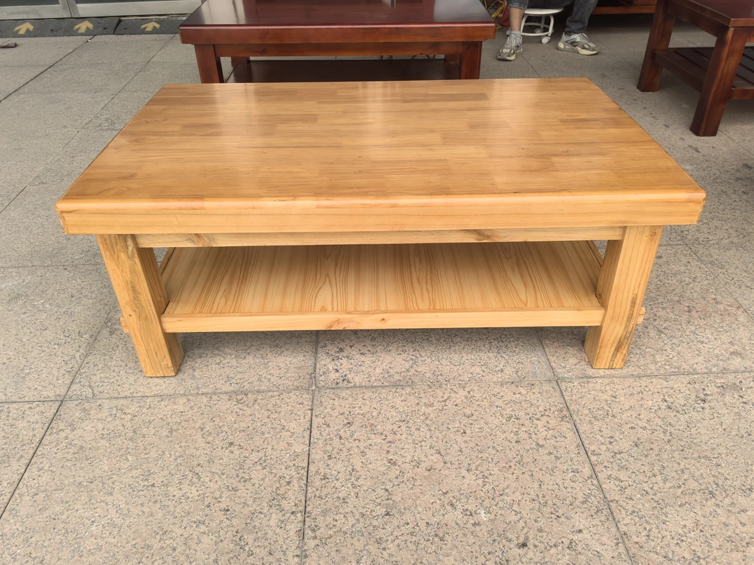 大料实木茶几客厅现代简约长方形客厅家居