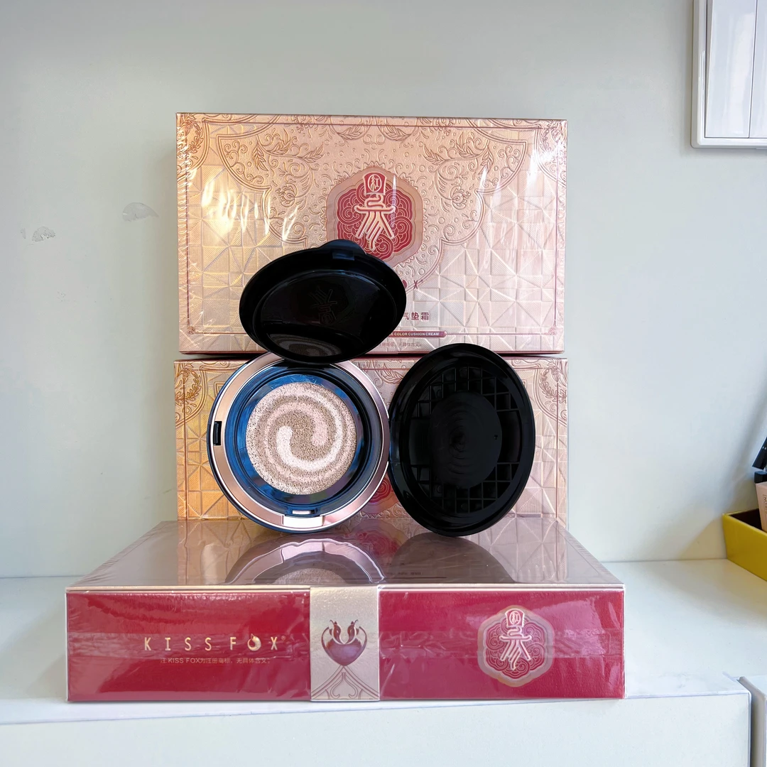 红参养肤气垫 到手3盒都 有替换芯