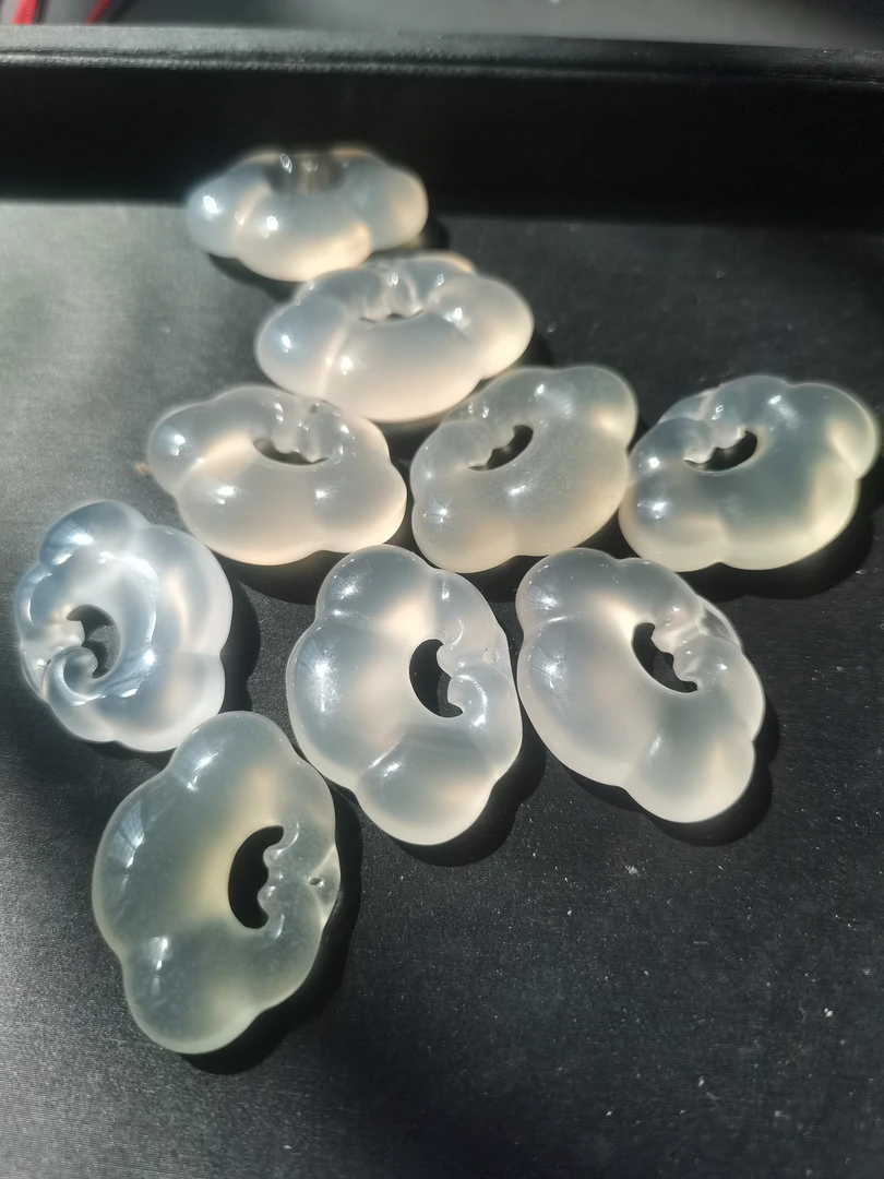 冰透如意长命锁福利款多样性发货发其一