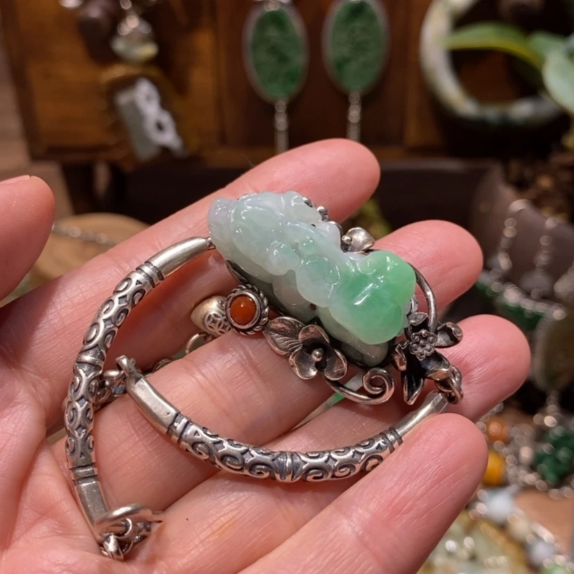 【闪购商品】翡翠手链未镶嵌