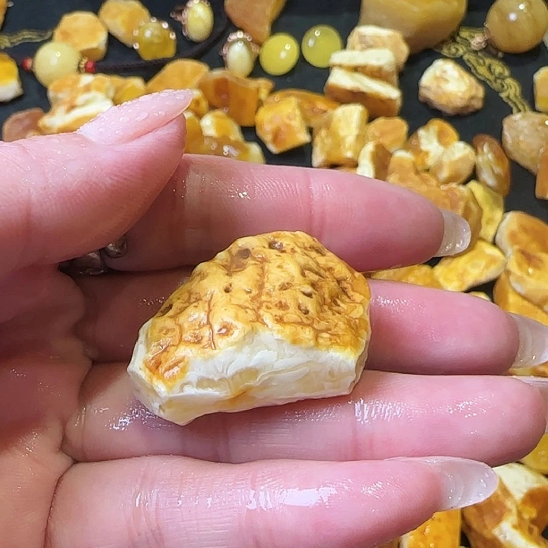 【闪购商品】定制琥珀未镶嵌三*喵