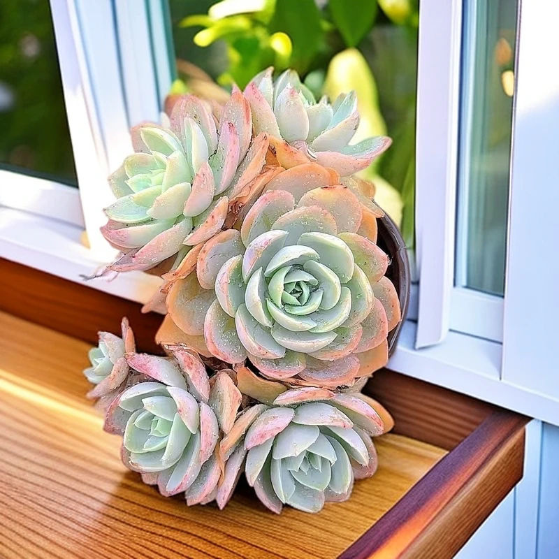 （丝绸面莎) 多肉植物 （星花怒放猴哥 多肉阳台植物