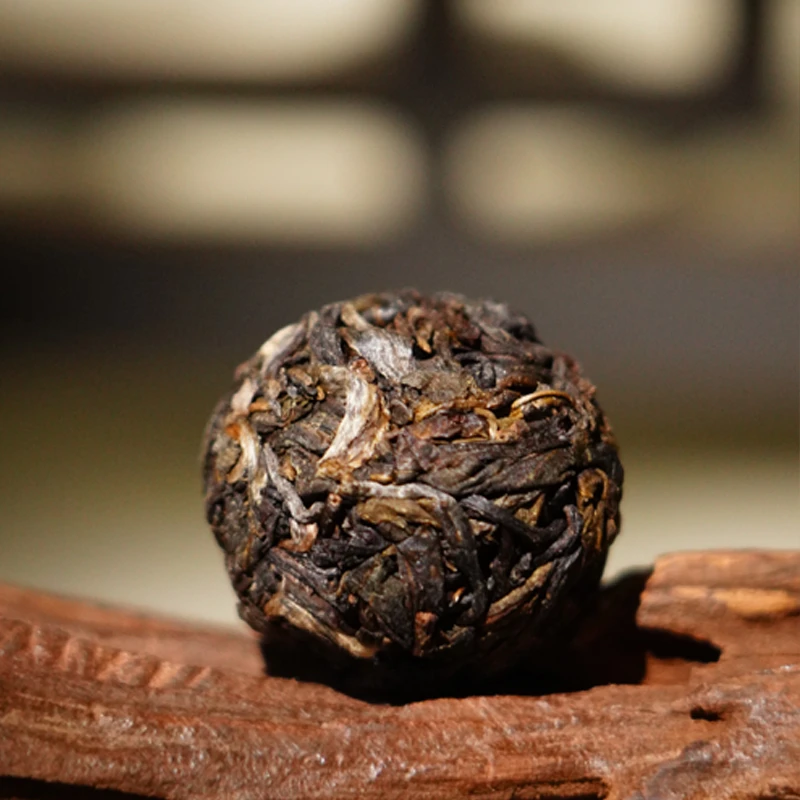 岁月知味 2024小菩提生茶普洱生茶 龙珠85g1罐