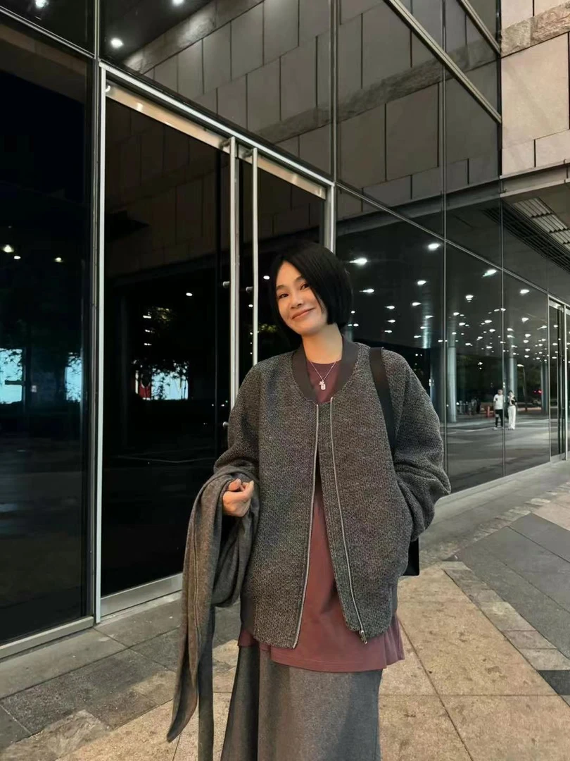 LIS&Az-爱丁堡羊毛棒球服  246320  青仓款