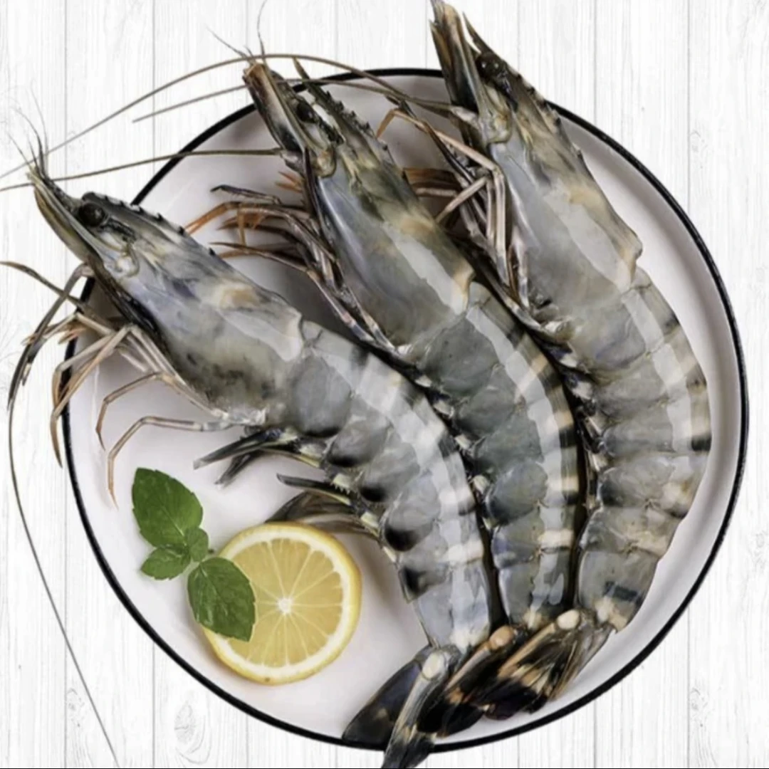 【顺丰发货】④新鲜黑虎虾20-25大大号 约35-40只/盒 3斤/盒 3斤/盒