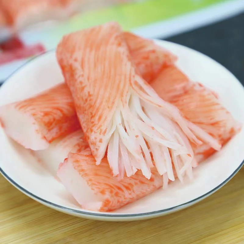 【顺丰发货】④手撕蟹味柳 开袋即食 鳕鱼蟹味柳  90克/包*12包