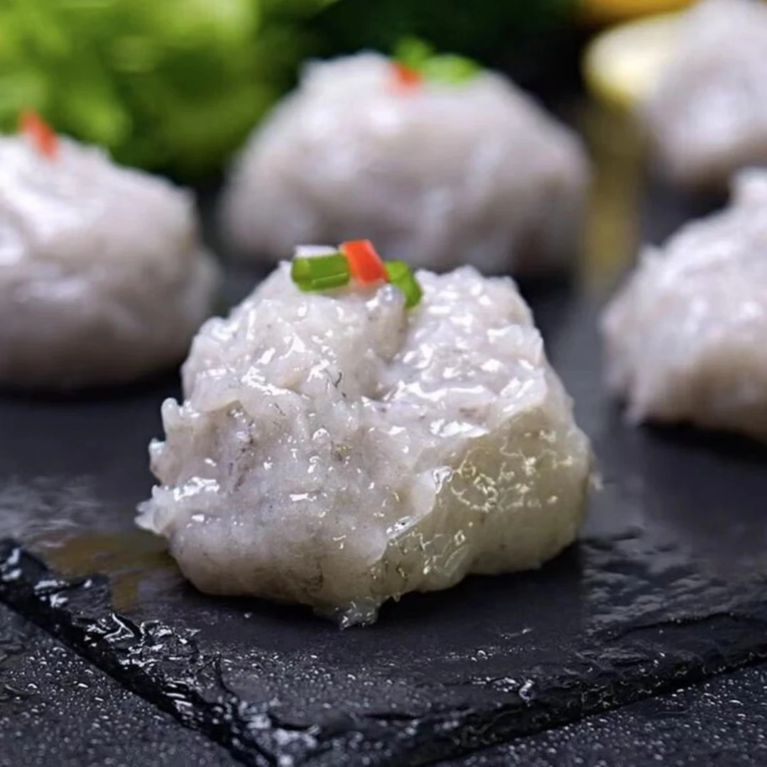 【海鲜日记】虾滑虾肉新鲜虾丸 美味海鲜火锅煲汤饱满 100g/包*12包