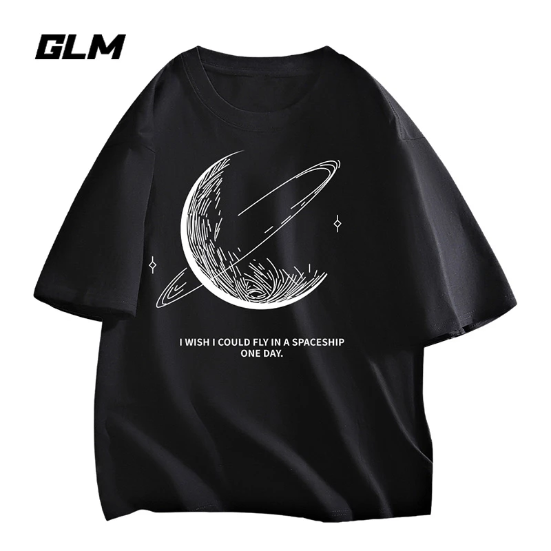 潮牌半袖男士短袖t恤男装衣服夏季纯棉白色内搭大学生品质打底衫