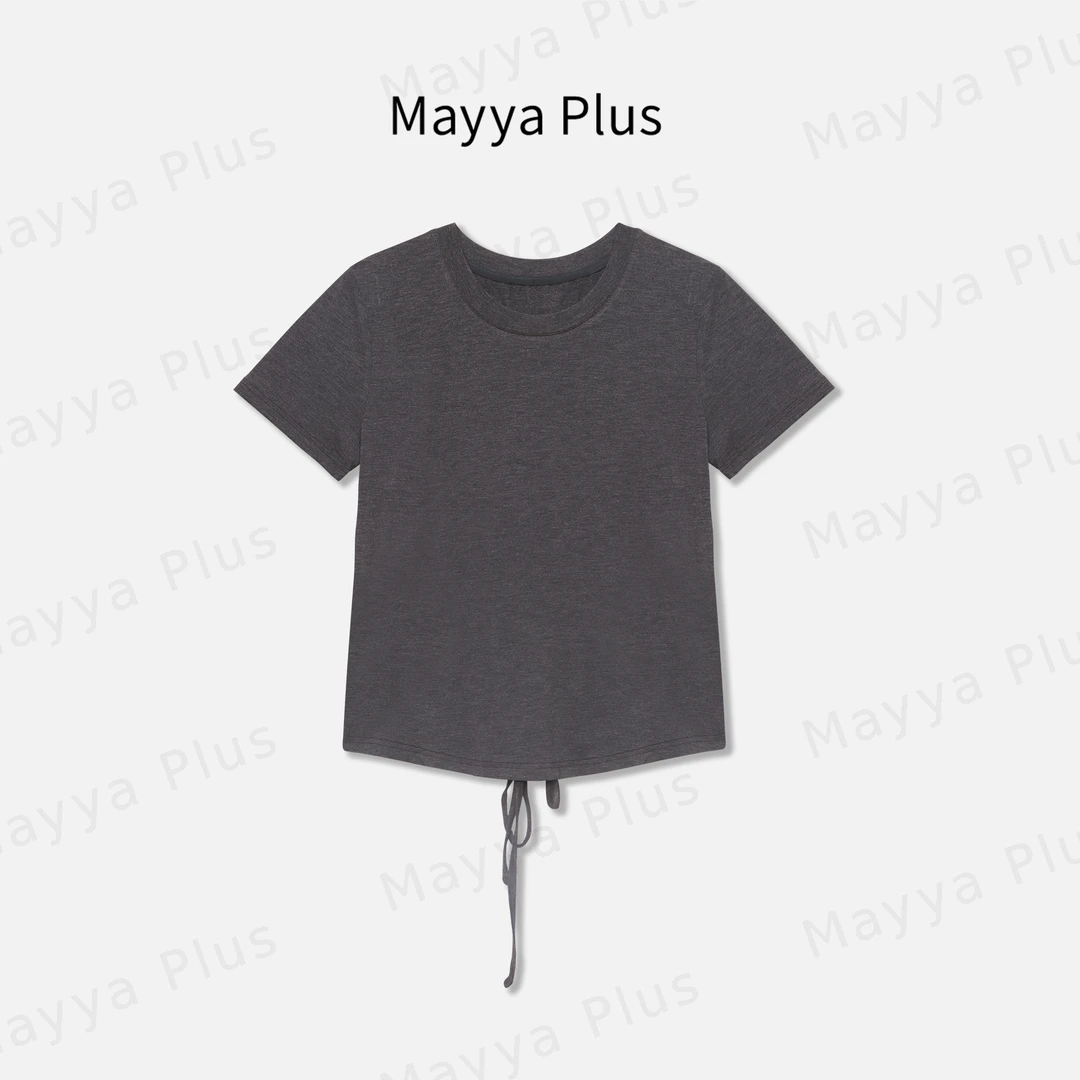 【自由夏日】Mayya Plus麦芽定制轻奢气质显瘦款针织上衣32427797A