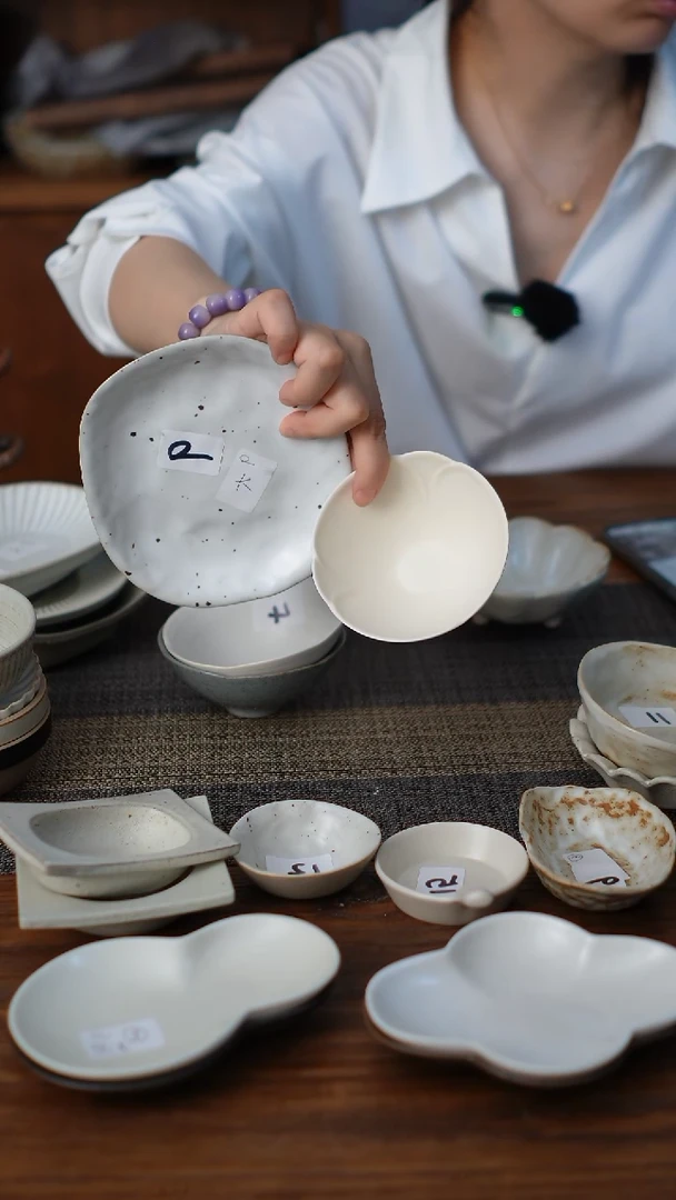 【闪购商品】碗小蘸碟6-8公分，大蘸碟8-14公分