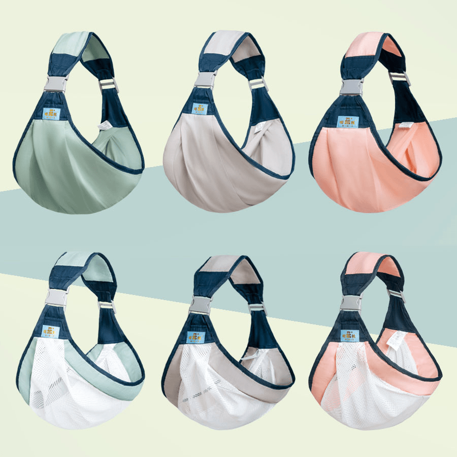 婴儿横抱前抱夏季透气四季多功能轻便抱娃通用神器轻便多功能背带