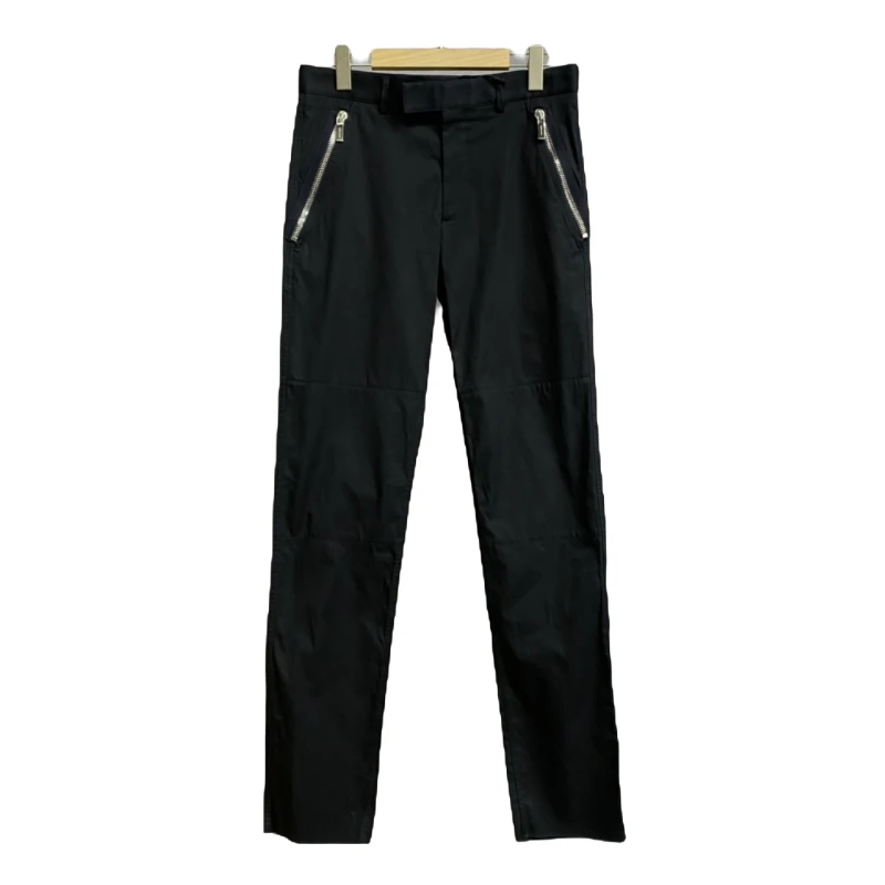 全新未使用 DIOR/迪奥 Dior 迪奥深蓝色经典款带拉链休闲裤561