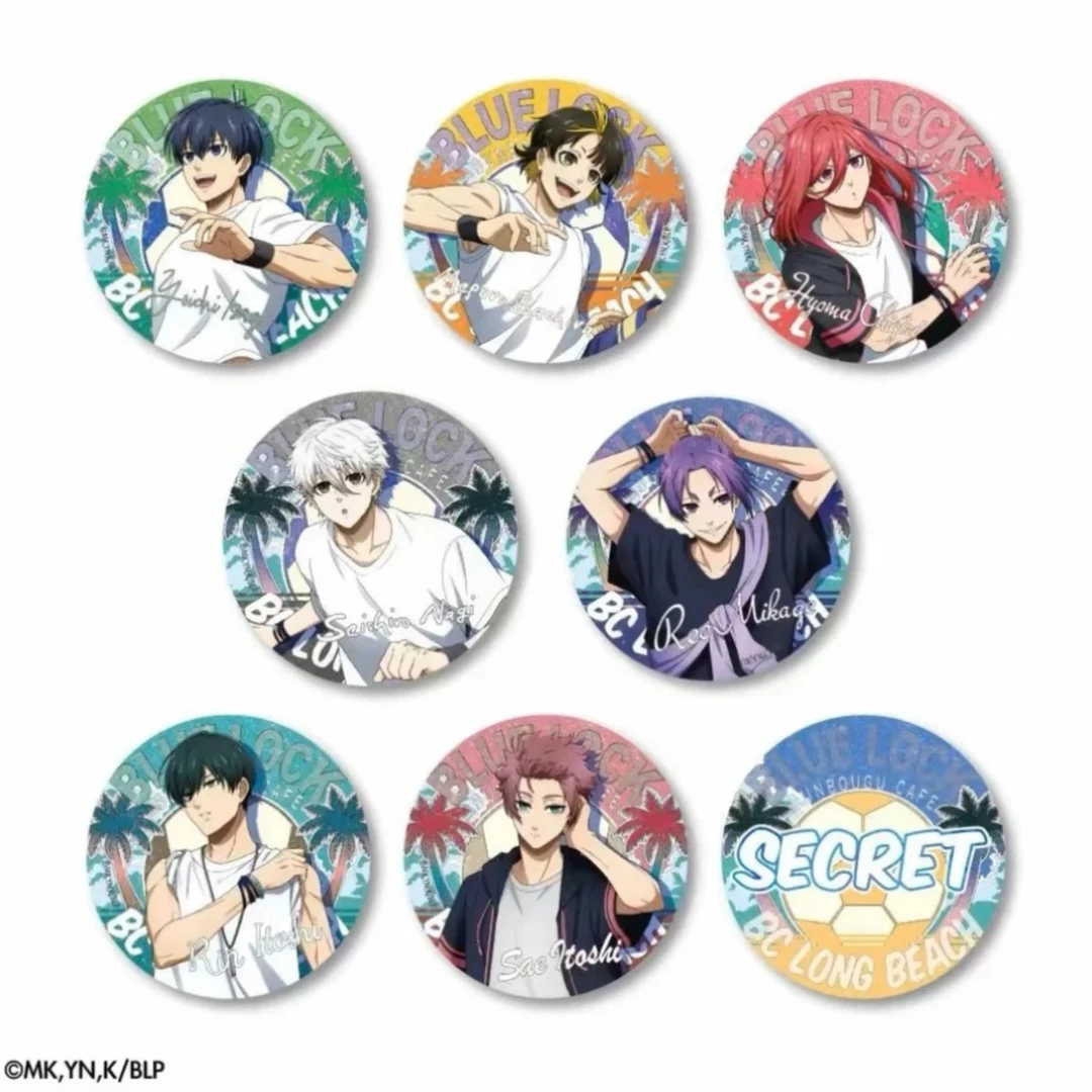 【代拆】蓝色监狱 文房具沙滩足球 夏日海滩吧唧现货盲盒