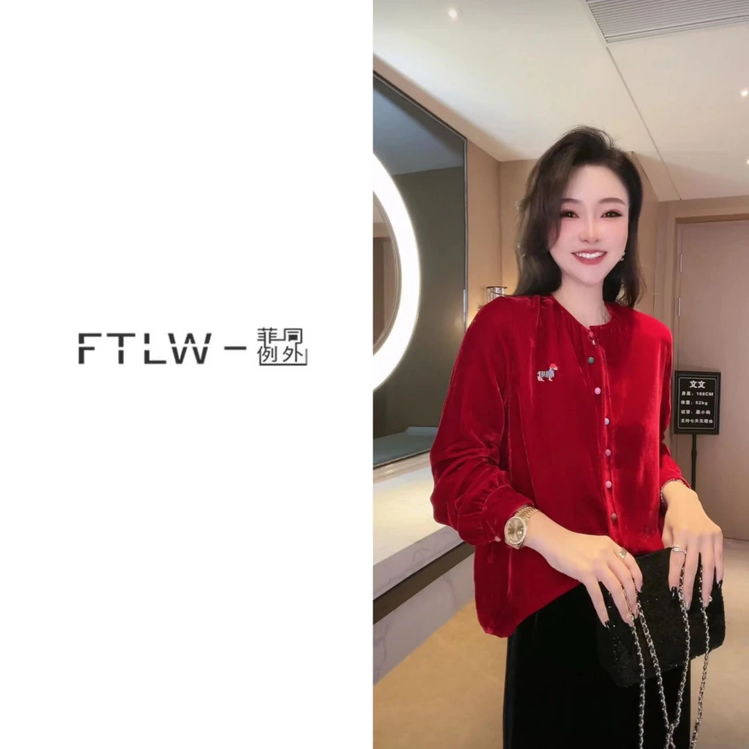 板熙FTLW-【极简系列】显瘦气质时尚休闲设计感上衣衬衫-3151