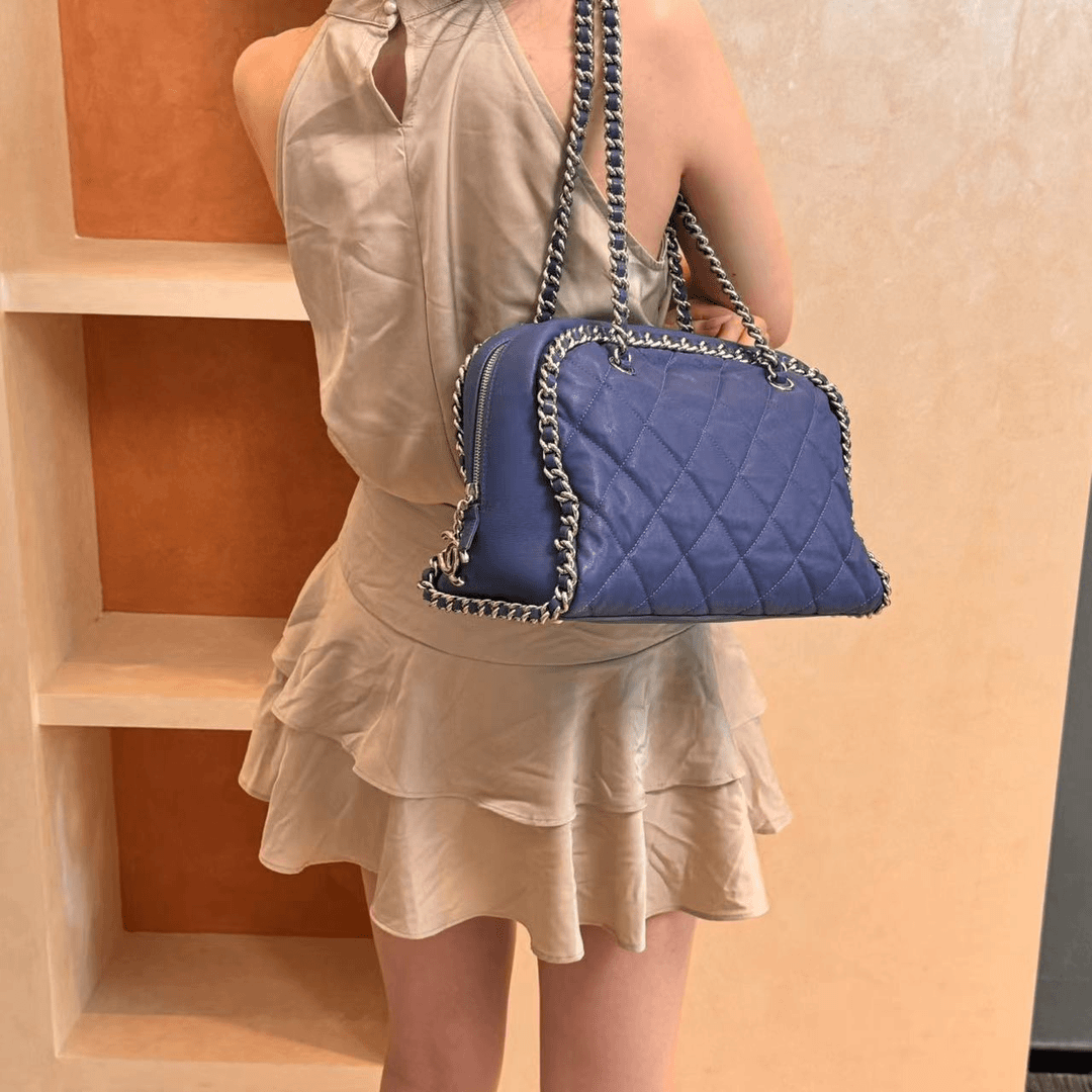 95新 Chanel/香奈儿 路易威登小号贝壳包