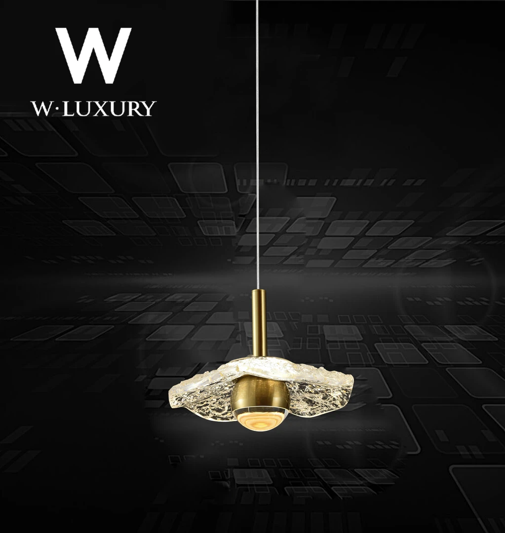 WLUXURY（莲之说）轻奢家用户外超亮餐厅长条吊灯客厅卧室床头灯