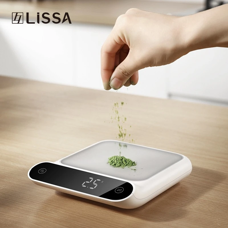 【lissa】厨房电子秤小型家用烘焙专用精准度称精度克重便携小秤
