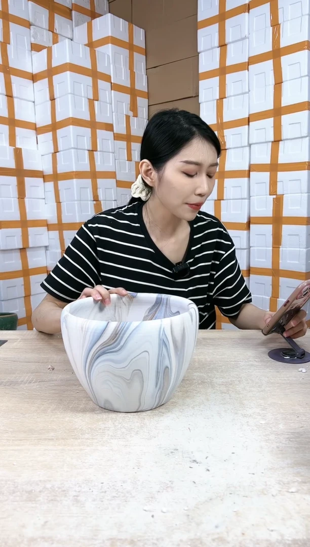【闪购商品】陶瓷20CM以下苹果梦幻蓝中号21x16