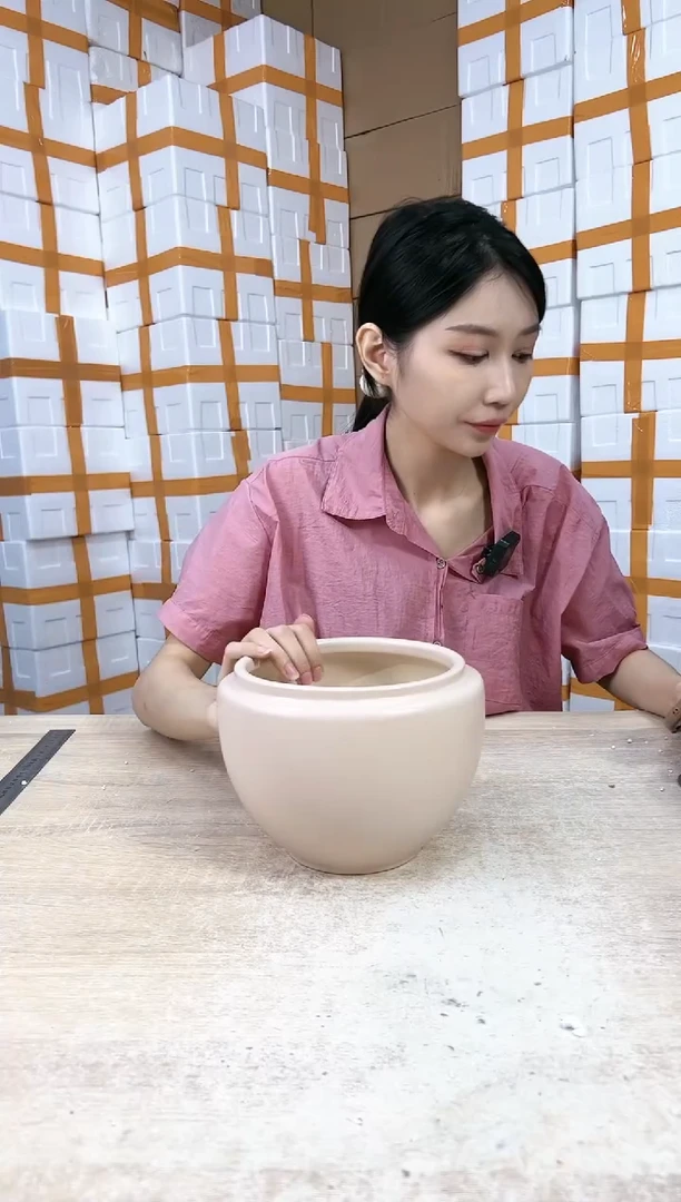 【闪购商品】陶瓷20CM以下新款粉色18x16