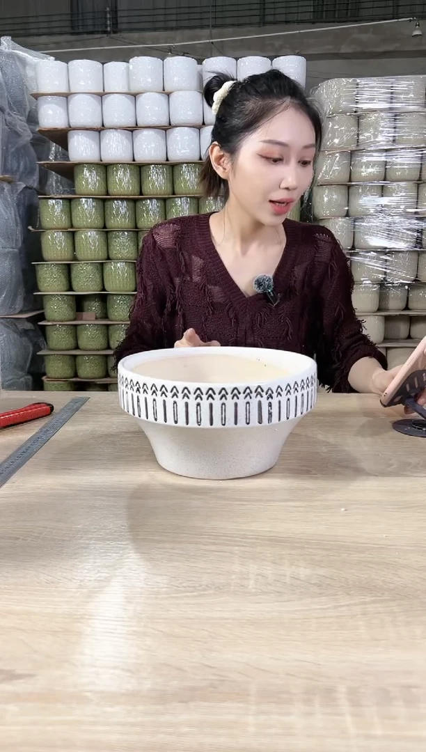 【闪购商品】陶瓷20CM以下拼盘黑白大号25x13