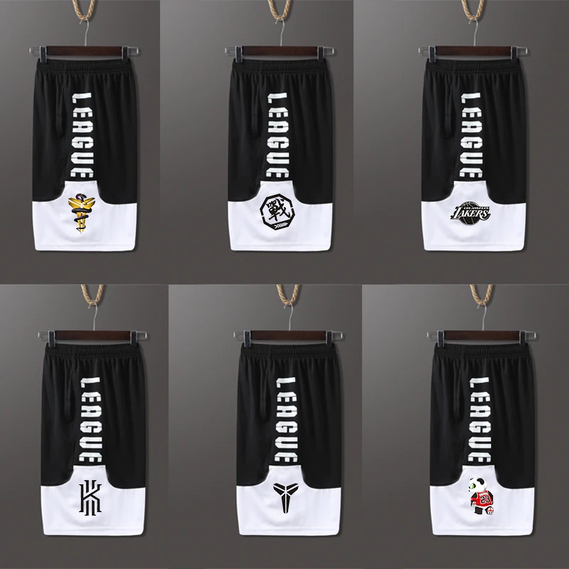 美式篮球裤短裤男宽松运动裤精英一战成名五分裤过膝篮球服短裤女